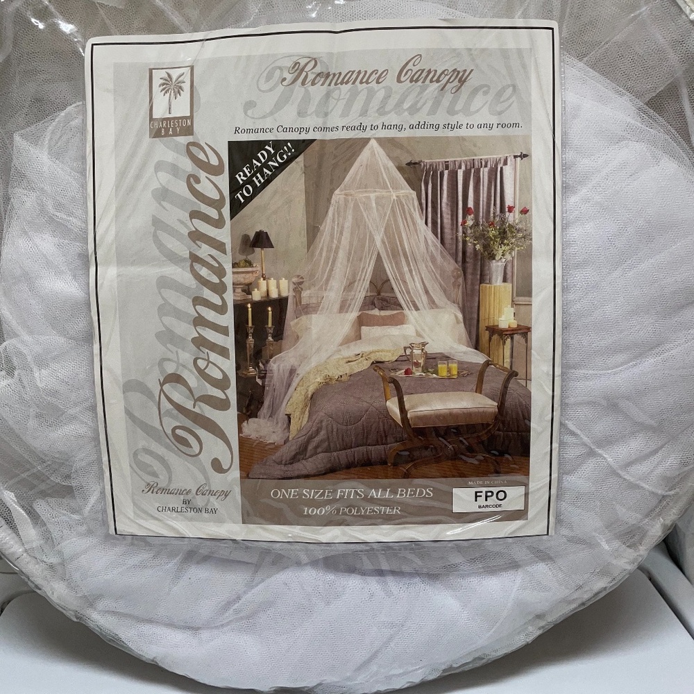 New Romance Canopy net fits any bed